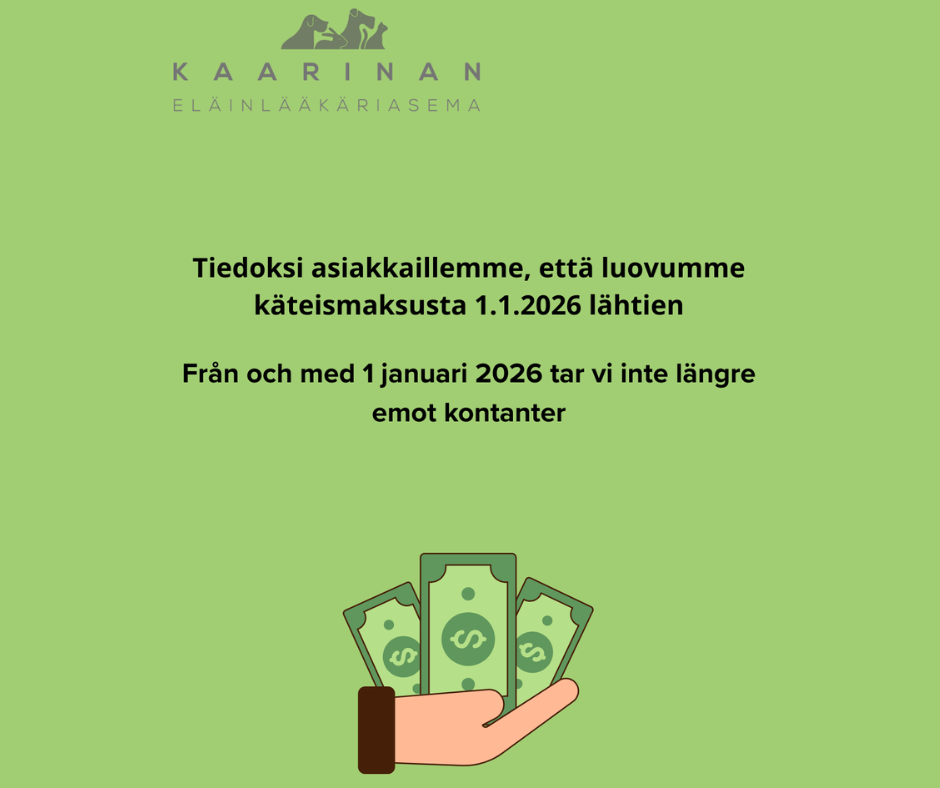 käteismaksu poistuu